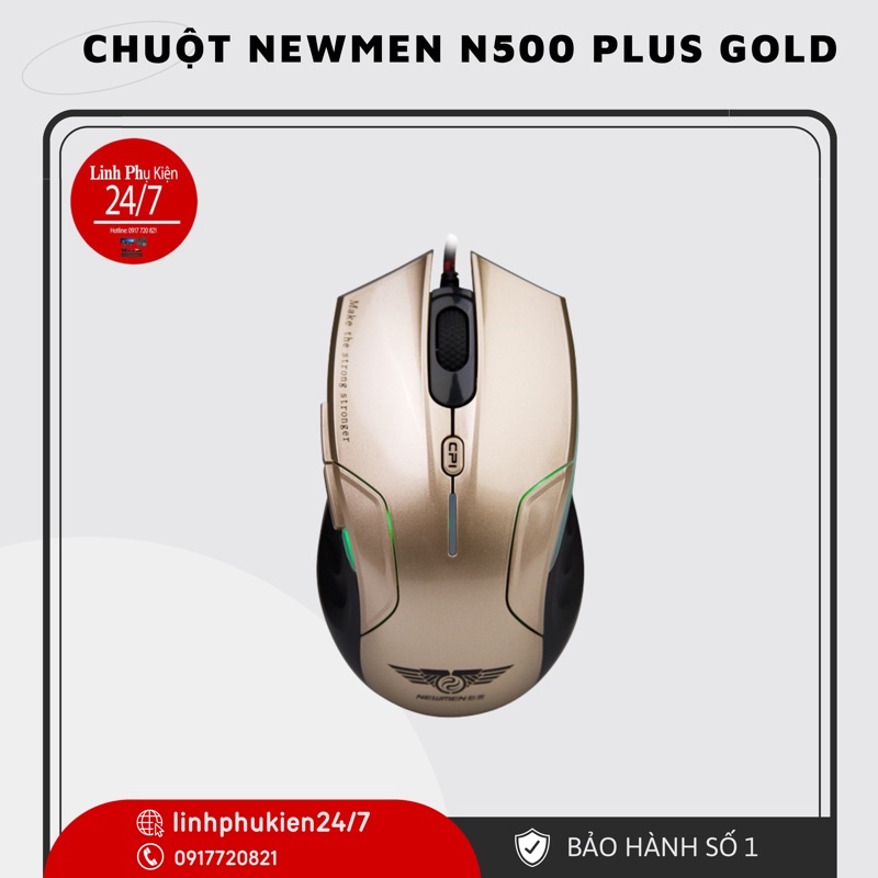 Chuột Có Dây Gaming NEWMEN G8Plus - Hàng chính hãng Patech Phân Phối