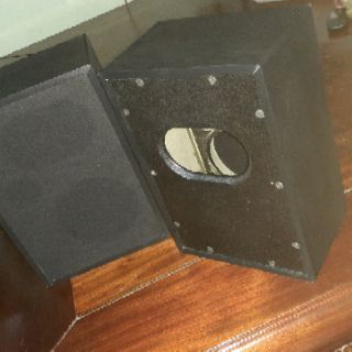 Hộp loa mono gỗ mdf