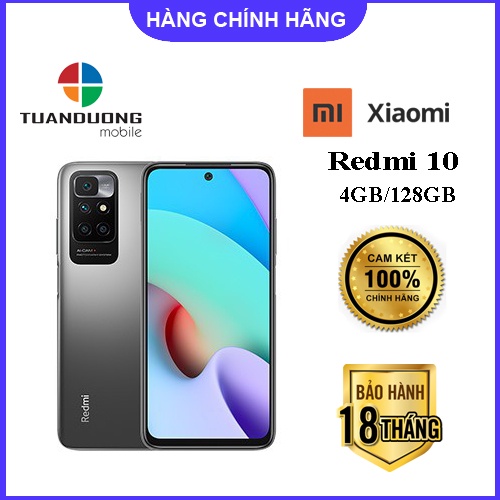  Điện Thoại Xiaomi Redmi 10 (4GB/128GB) - Hàng Chính Hãng | BigBuy360 - bigbuy360.vn