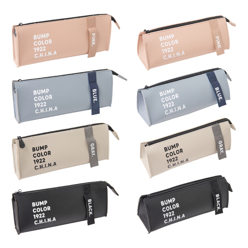 Túi Đựng Bút / Đồ Trang Điểm Bằng Da Pu Có Tay Cầm Tiện Dụng Cho Bé