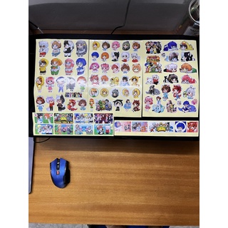 Bộ sticker Hero team 86 miếng dán