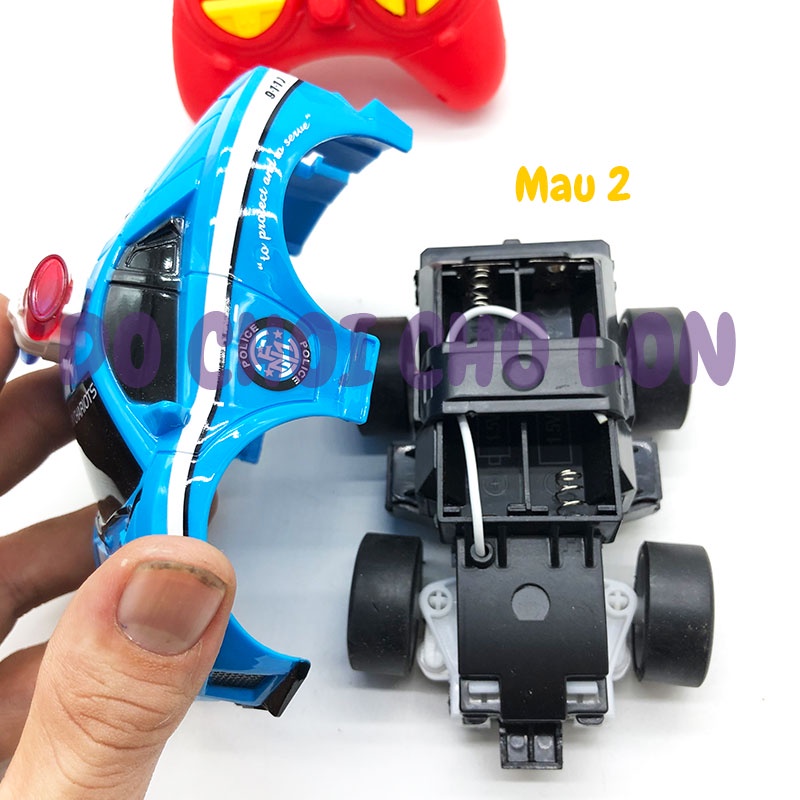 Hộp đồ chơi xe cảnh sát Police địa hình điều khiển từ xa 6146H