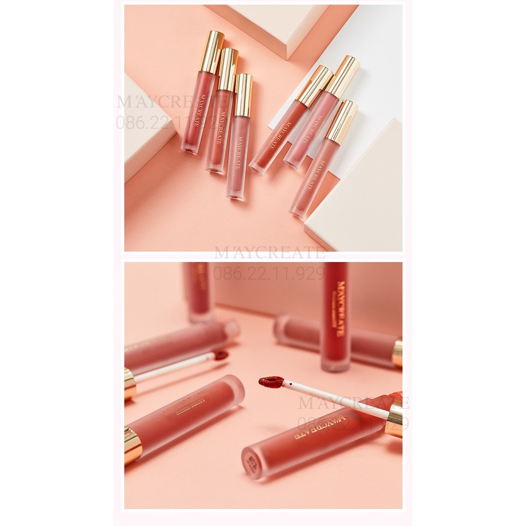 Son Kem Lì Lâu Trôi Mịn Môi Maycreate Hàng Nội Địa Trung. | BigBuy360 - bigbuy360.vn