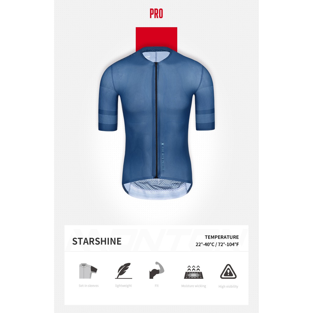 Áo Monton Pro StarShine Blue 11082