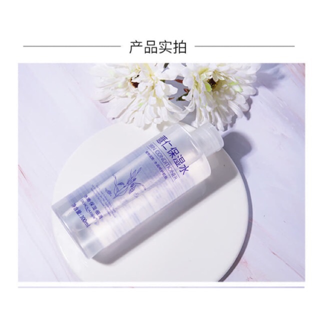 Nước Hoa Hồng toner giữ ẩm săn chắc da Bioaqua 500ml ( hoa ý dĩ )