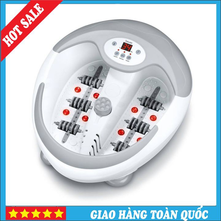 Bồn Ngâm Chân,💥FREESHIP💥 Bồn Massage Chân, Massage Chân Hồng Ngoại Beurer FB50- Công Nghệ Đức