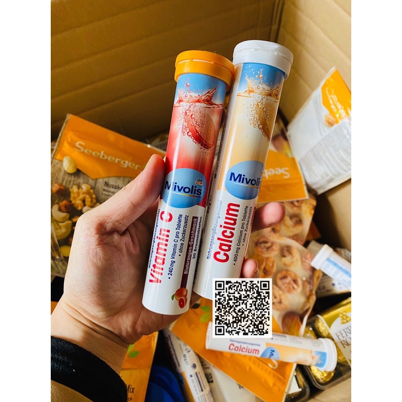 Viên sủi ĐỨC Mivolis chính hãng bay air | Thế Giới Skin Care