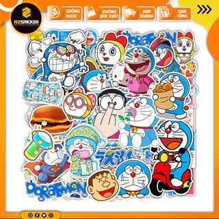 [Set 50+]Sticker Doremon - Hình Dán Doremon| Dán Nón Bảo Hiêm, Điện Thoại, Laptop, Bình Nước...Chống Nước, STK80-50