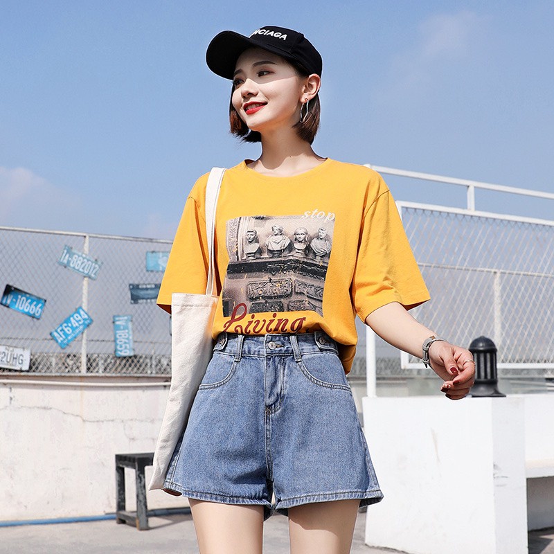 Quần Short Jeans Nữ Chuẩn Form Fashion 296-198 Chất liệu Cao cấp Trẻ trung cực hot