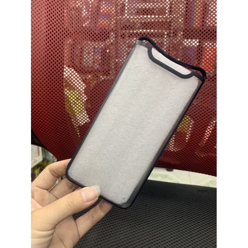Ốp samsung A80 /A90viền dẻo lưng nhám