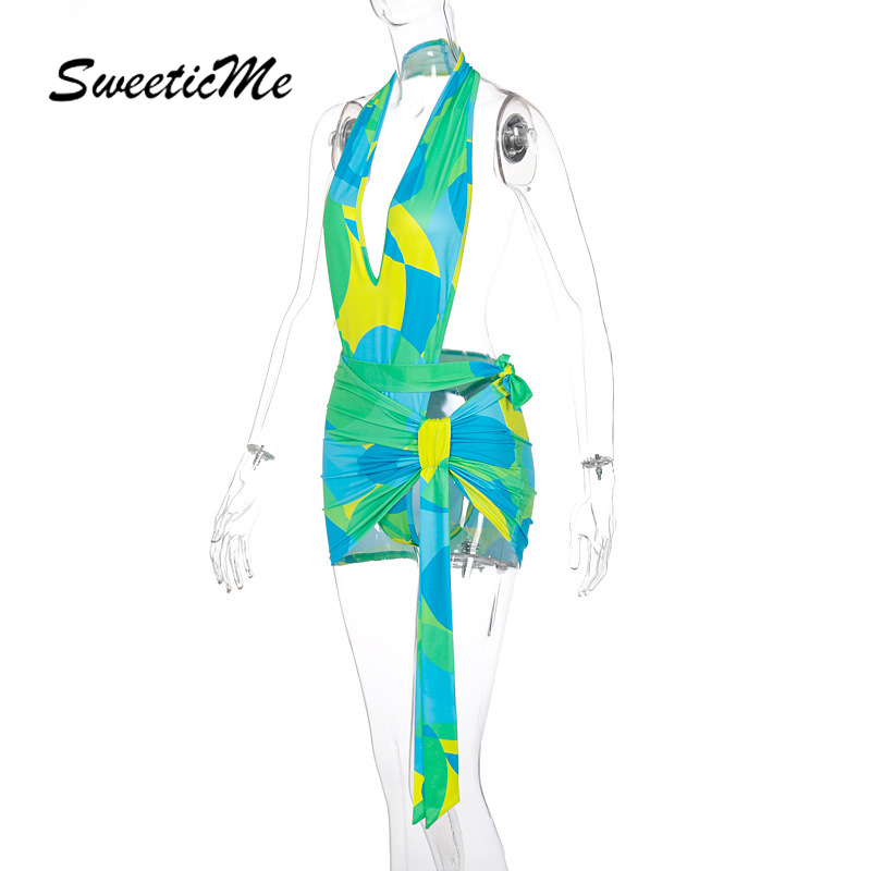 Bộ Đồ Thời Trang 2021 Áo Kiểu Hở Lưng + Chân Váy Lưng Cao Quyến Rũ Cho Nữ | BigBuy360 - bigbuy360.vn