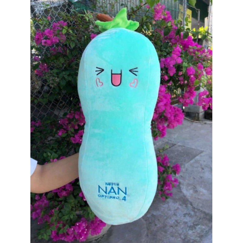 Gối Ôm NAN Nestle Hình Hạt Đậu