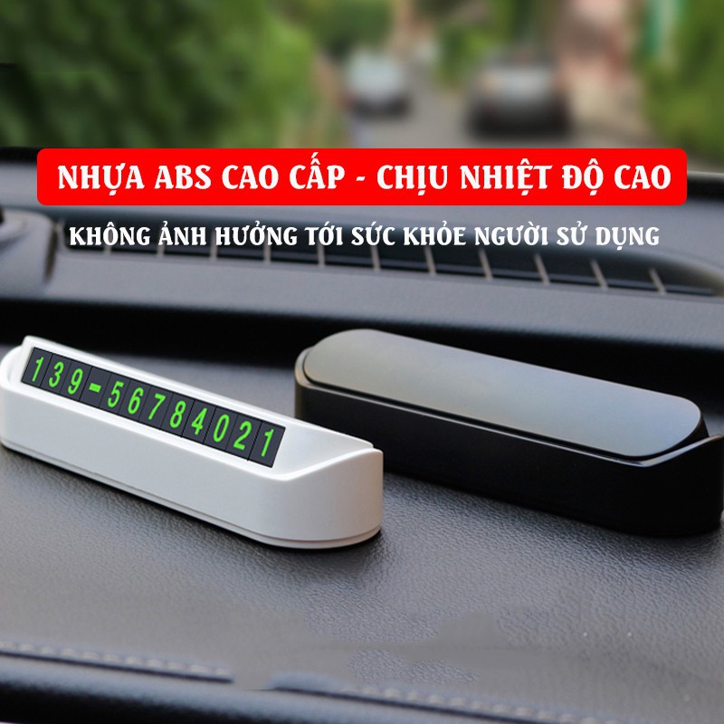 Bảng Số Điện Thoại Ô Tô, Bảng Ghi Số Điện Thoại Gắn Taplo Khi Đỗ Xe Smart Auto | BigBuy360 - bigbuy360.vn