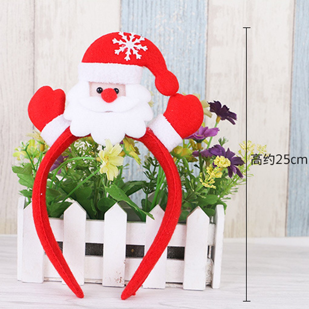Christmas Hair Clasp with lamp Headband Hair Band Headwear for Children