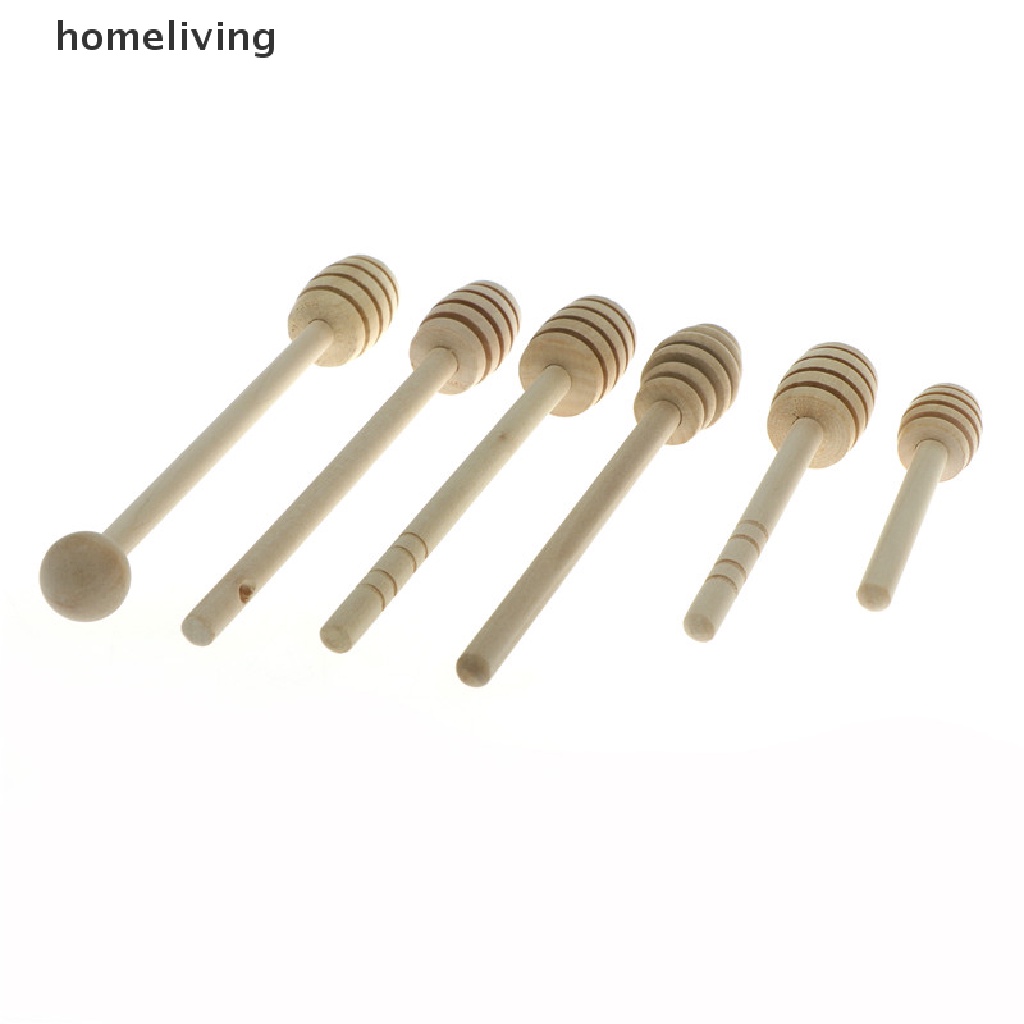 Muỗng Múc Mật Ong Bằng Gỗ Với Tay Cầm Dài Tiện Dụng