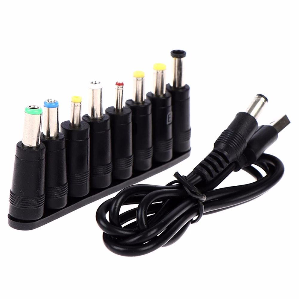 Dây Cáp Sạc Chuyển Đổi Usb Sang 5521 Dc 8 Trong 1 Đa Năng Chất Lượng Cao | BigBuy360 - bigbuy360.vn