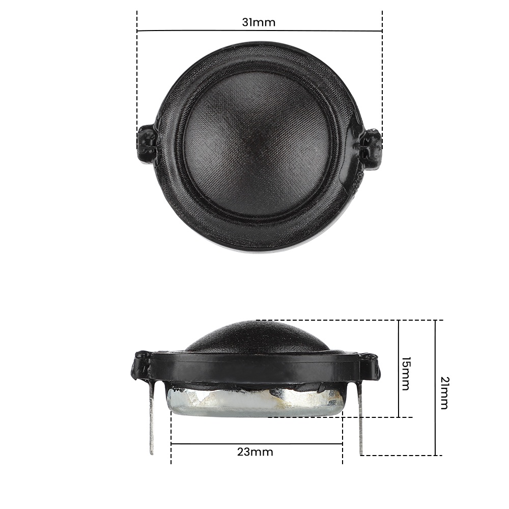 2 Loa âm thanh AIYIMA 30MM 8 Ohm 15W 20MM chuyên dụng chất lượng cao