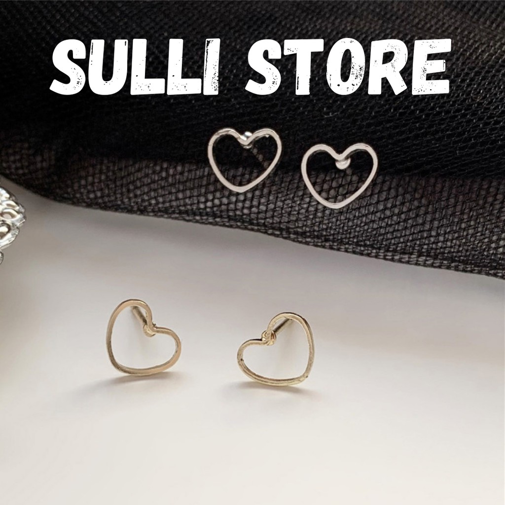Khuyên tai nữ Tiny heart Sulli store