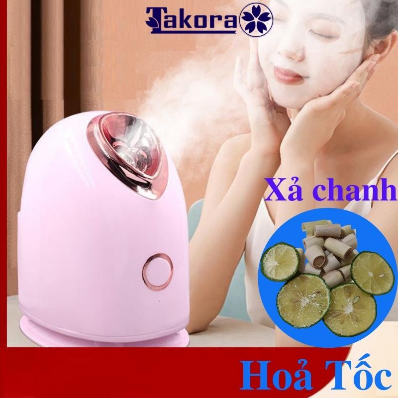 Máy xông mặt xả chanh hoa quả thảo dược nóng chính hãng công nghệ nano loại tốt cao cấp - TAKORA