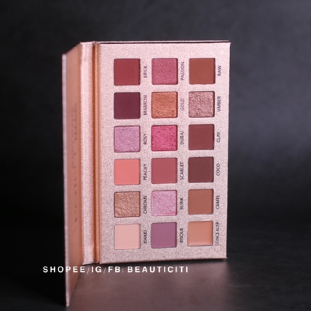 BẢNG PHẤN MẮT NHŨ LÌ 18 Ô BEAUTY GLAZED PERFECT MIX | BigBuy360 - bigbuy360.vn