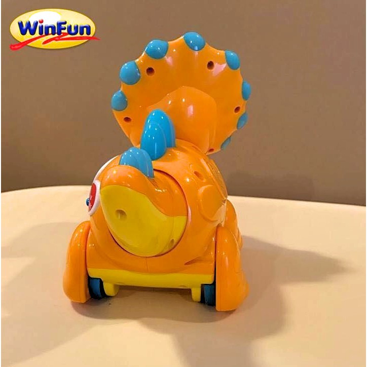 Đồ chơi khủng long cho bé  𝑭𝒓𝒆𝒆𝒔𝒉𝒊𝒑  Khủng long biết đi ngộ nghĩnh có nhạc Winfun 1145 chính hãng