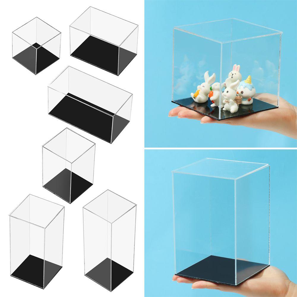 LEISURE Hộp Trưng Bày Đồ Chơi Chống Bụi Bằng Acrylic Ốp