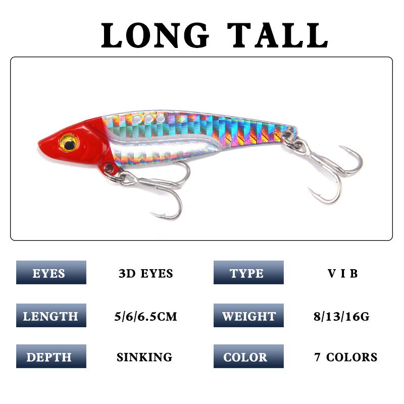 Mồi câu cá sắt Funny VIB lure câu cá lóc, trê, nheo 8g, 13g, 16g, 20g