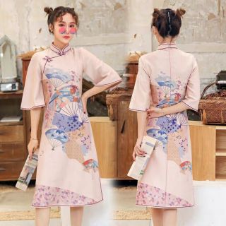 Sườn xám cách tân trung hoa loại đẹp