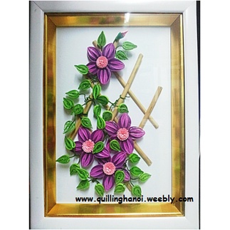 Cây cuốn quilling thân nhựa PVC, đầu dài 50mm