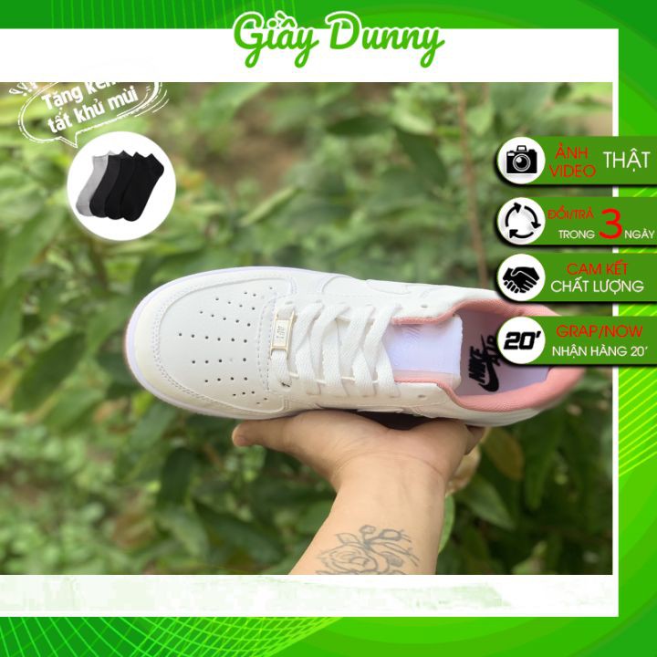 Giày Thể Thao Nữ Đế Hồng Mới Nhất 2021