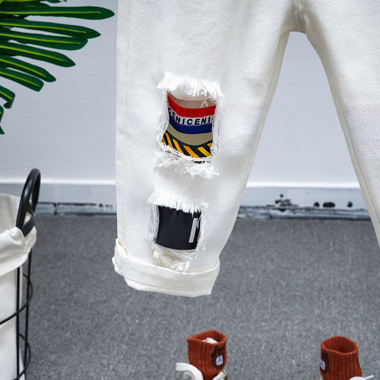 Quần Dài Lưng Thun Thời Trang Cá Tính Cho Bé Trai