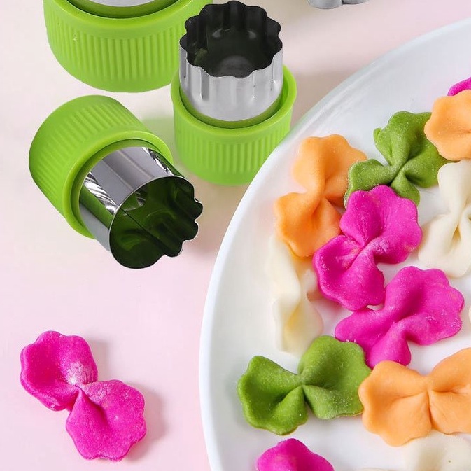 Bộ 9 Khuôn Làm Bánh Quy Mini Bằng Thép Không Gỉ
