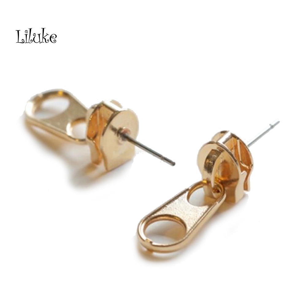 Đôi Khuyên Tai HìNh KhóA KéO Cá TíNh ThờI Trang Cho Nữ