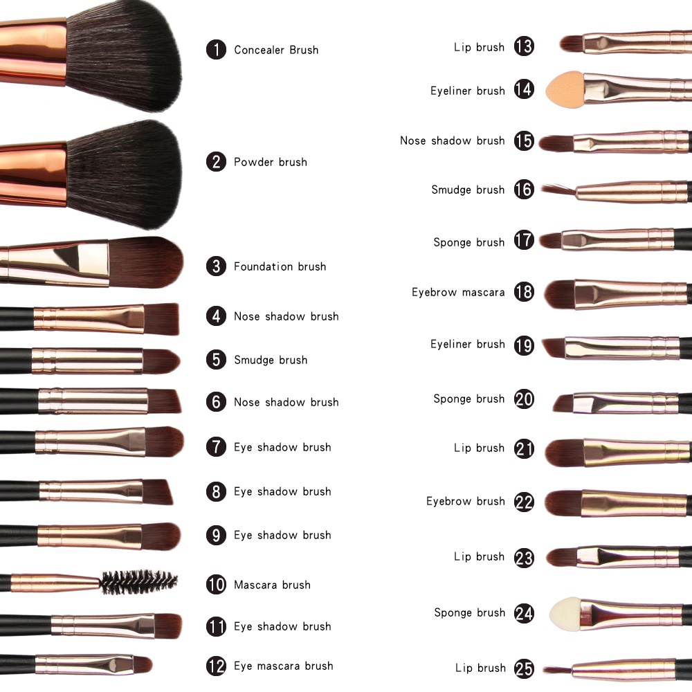 Bộ cọ trang điểm 22 cây MAANGE chuyên nghiệp