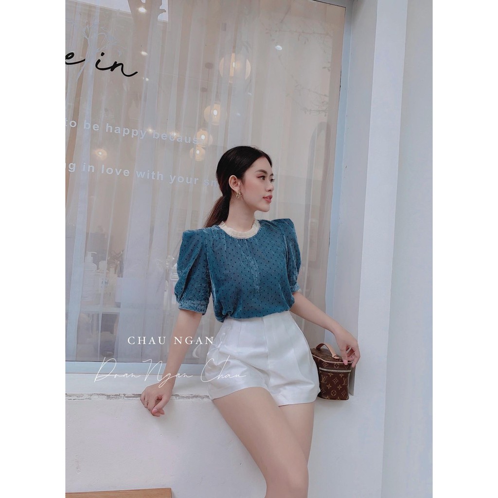 10.10 Sale ÁO NHUNG PHA REN BI CHUẨN HÀNG LOẠI 1 ❤️ HÀNG NHẬP Ꮯɦấȶ Ꮮɨệʊ: nhung pha ren chuẩn. Size dưới 55kg vừa . .