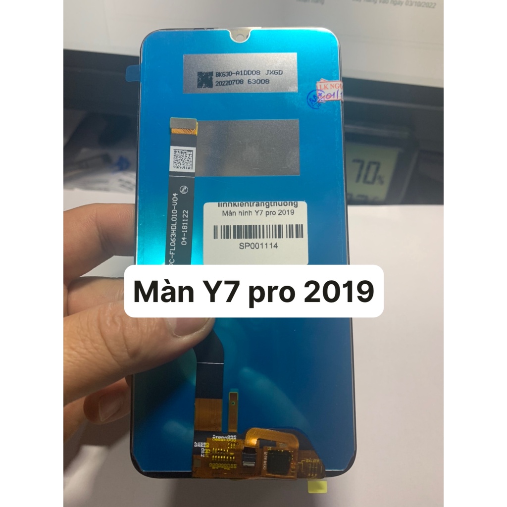 Màn hình zin bộ Huawei Y7 pro 2019, hàng zin đã test