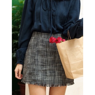 ARIUSTEES - Chân váy vải tweed Mina Tweet Skirt