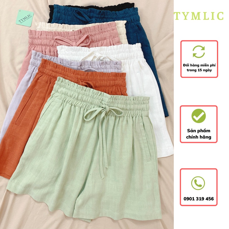 Quần Short Đũi Nhiều Màu TYMLIC