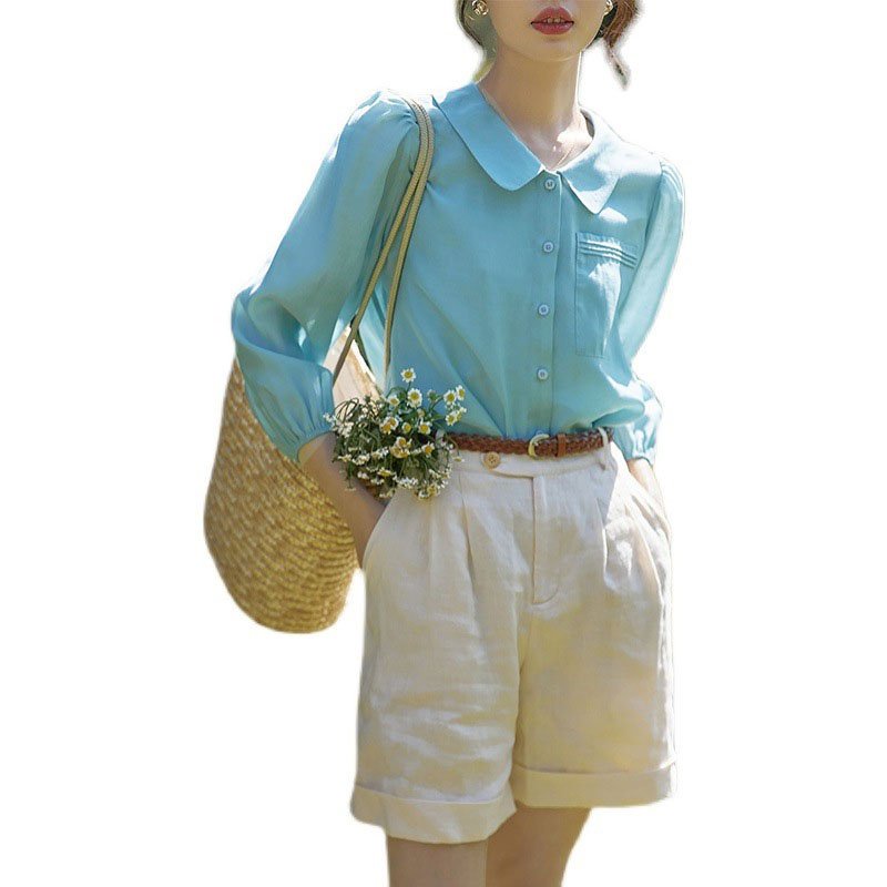 áo cổ sen mới