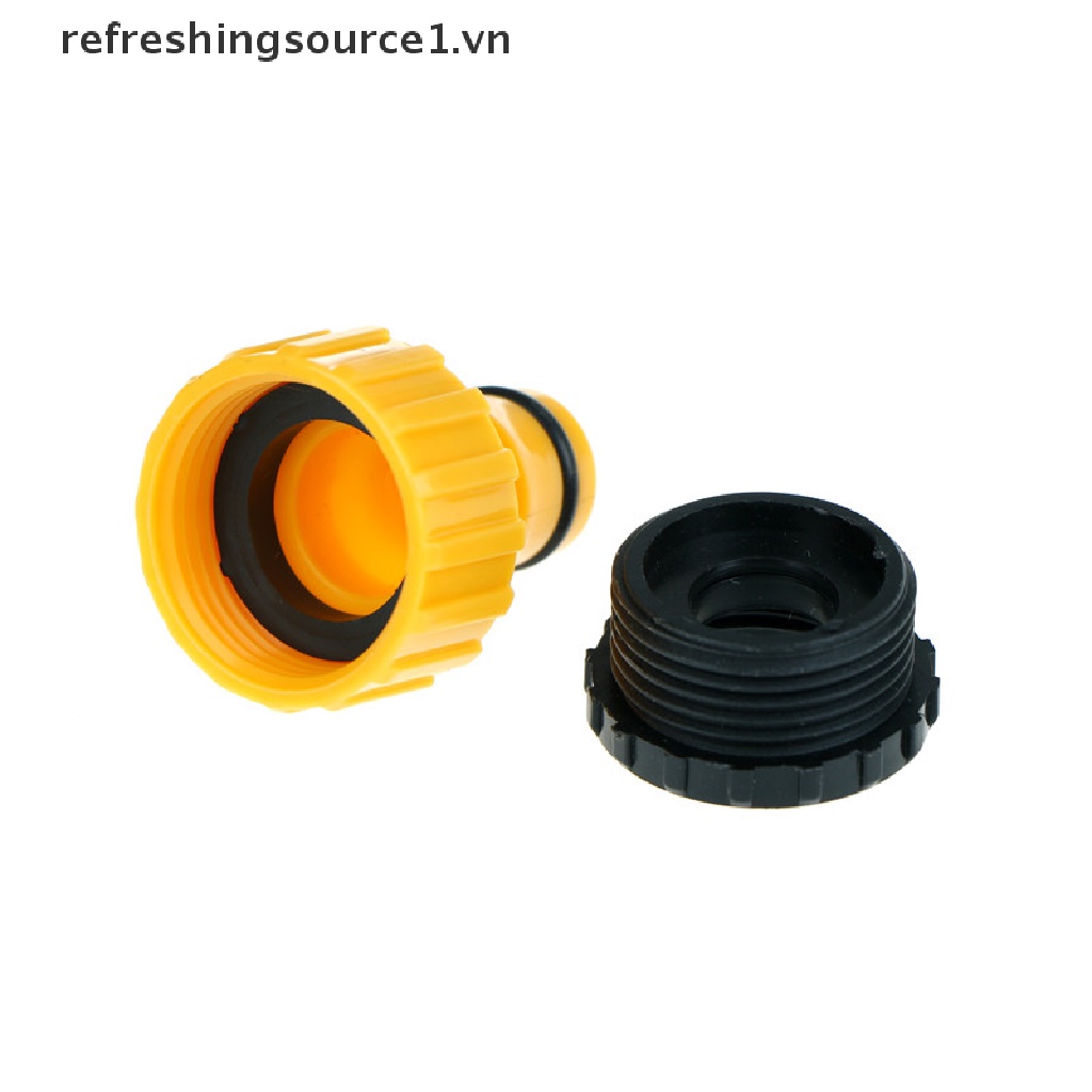{HOT} 2pcs Faucet Hose Quick Connector Washing Machine Water Cannons Lawn Sprinkler {refreshingsource1.vn}