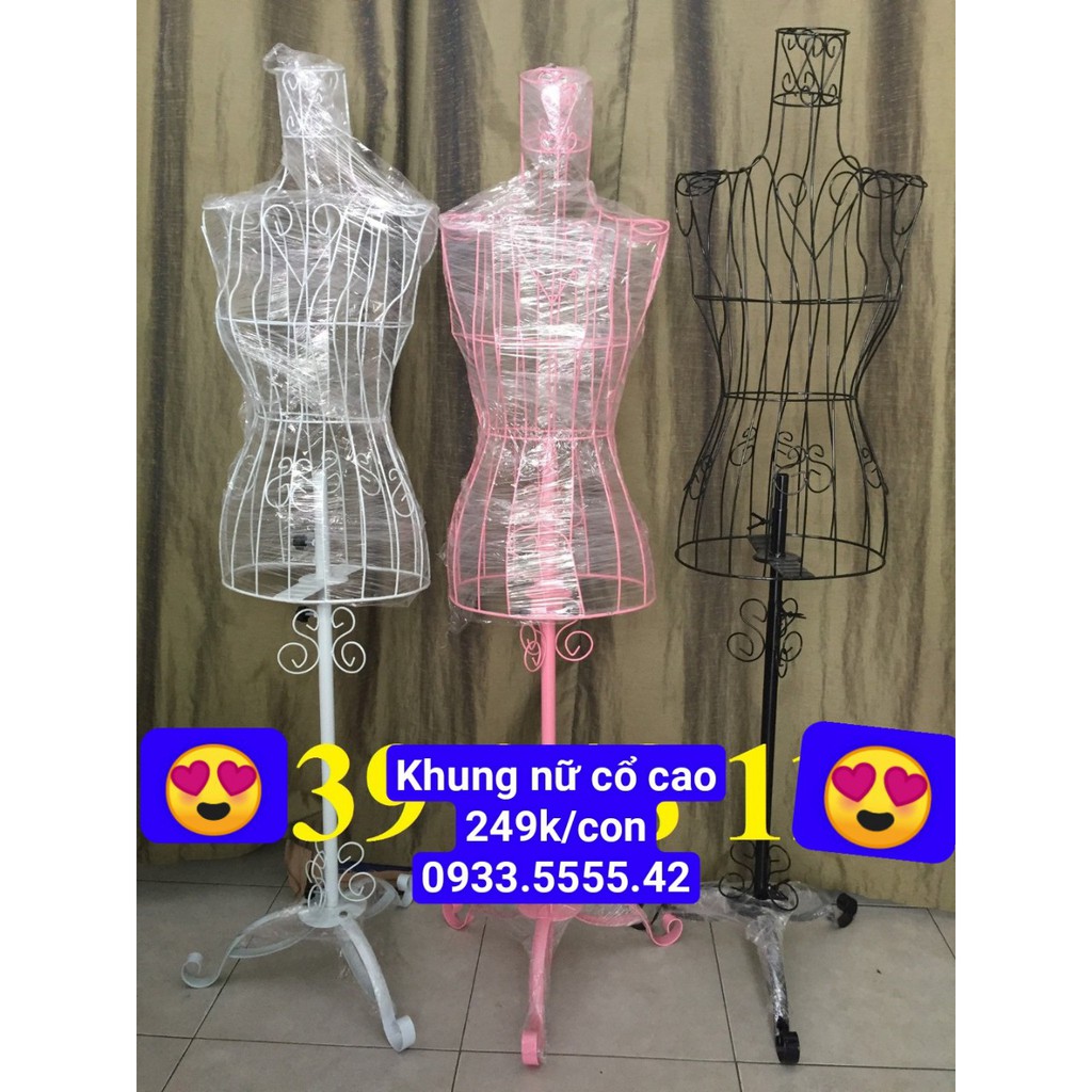 Manocanh khung sắt nam-nữ-em bé [ FREE SHIP] sắt sơn tĩnh điện xài bền dễ tháo lắp và vận chuyển , lên form đẹp