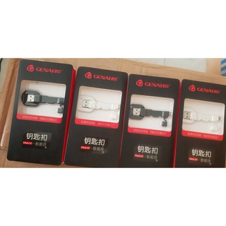 cáp sạc Genai cho iphone và android