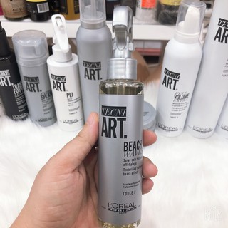 Xịt tạo kiểu tóc uốn cho sóng lơi beach waves tecni art loreal