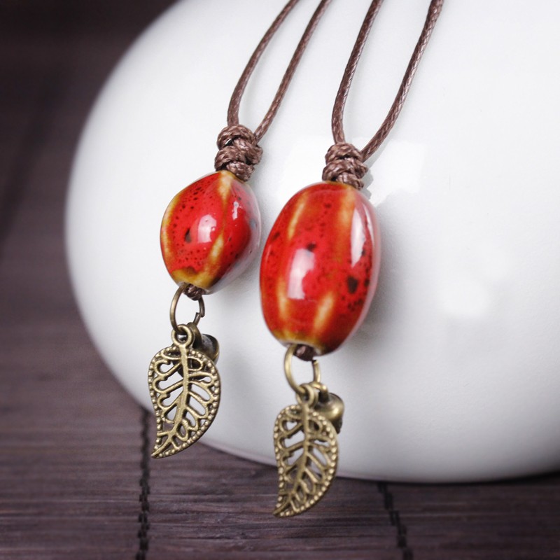 Dây chuyền Handmade gốm sứ - TS-0144