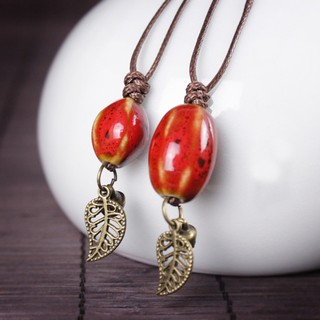 Dây chuyền handmade gốm sứ - ts-0144