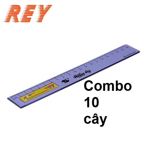 [Giao hỏa tốc] COMBO 10 cây thước cứng 20cm 𝑻𝒉𝒊𝒆̂𝒏 𝑳𝒐𝒏𝒈 Happy Day SR-02 có hằng đẳng thức