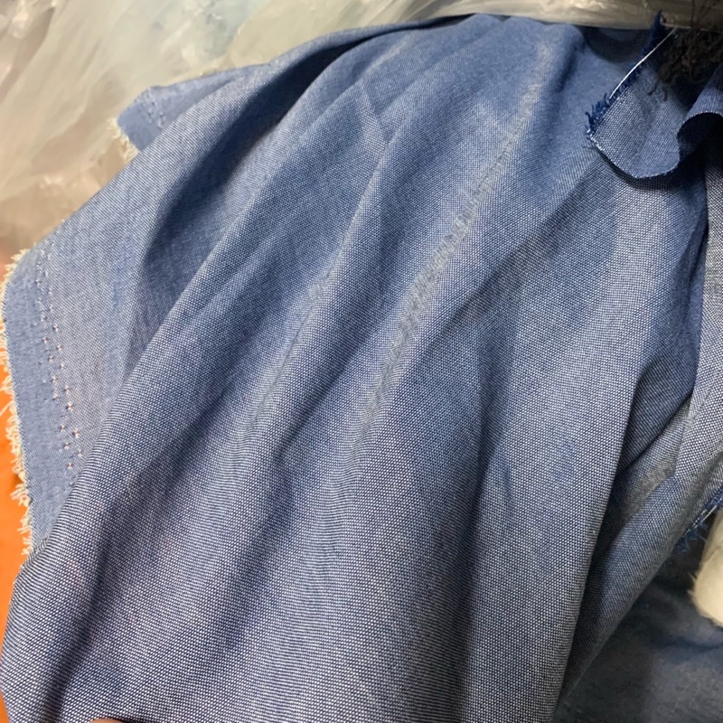 Vải thô bò xanh may váy, áo, quần, decor trang trí…