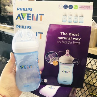 Bình Sữa Philips Avent Natural 125ml/260ml cho bé không hôp