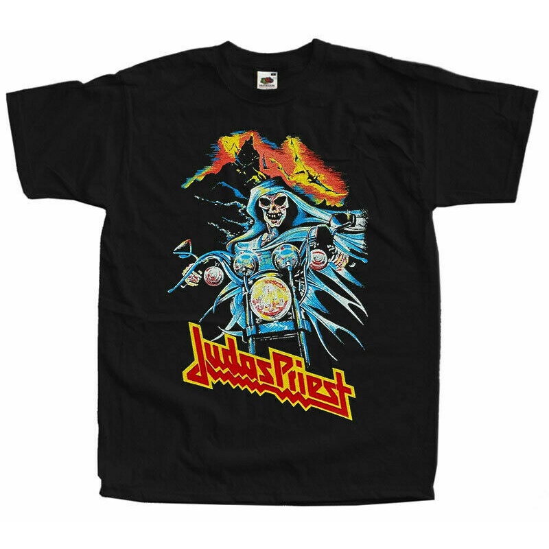 In hình Cool Tee Judas Priest Đồ họa Áo thun nam