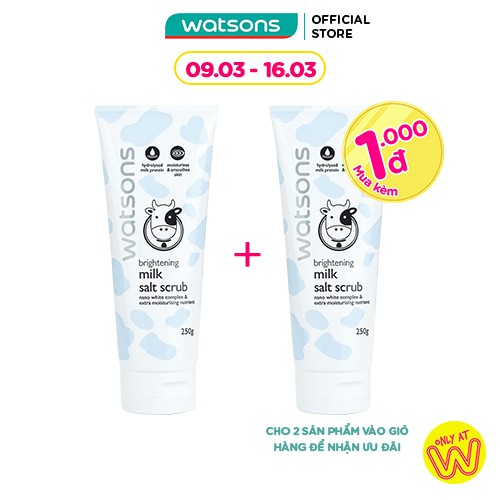 ( Bb221 ) Muối Tắm Tẩy Tế Bào Chết Làm Sáng Da Watsons 250g ( Linhnam_SPA )